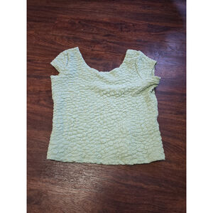 Maeve by Anthropology Green short sleeve shirt size small